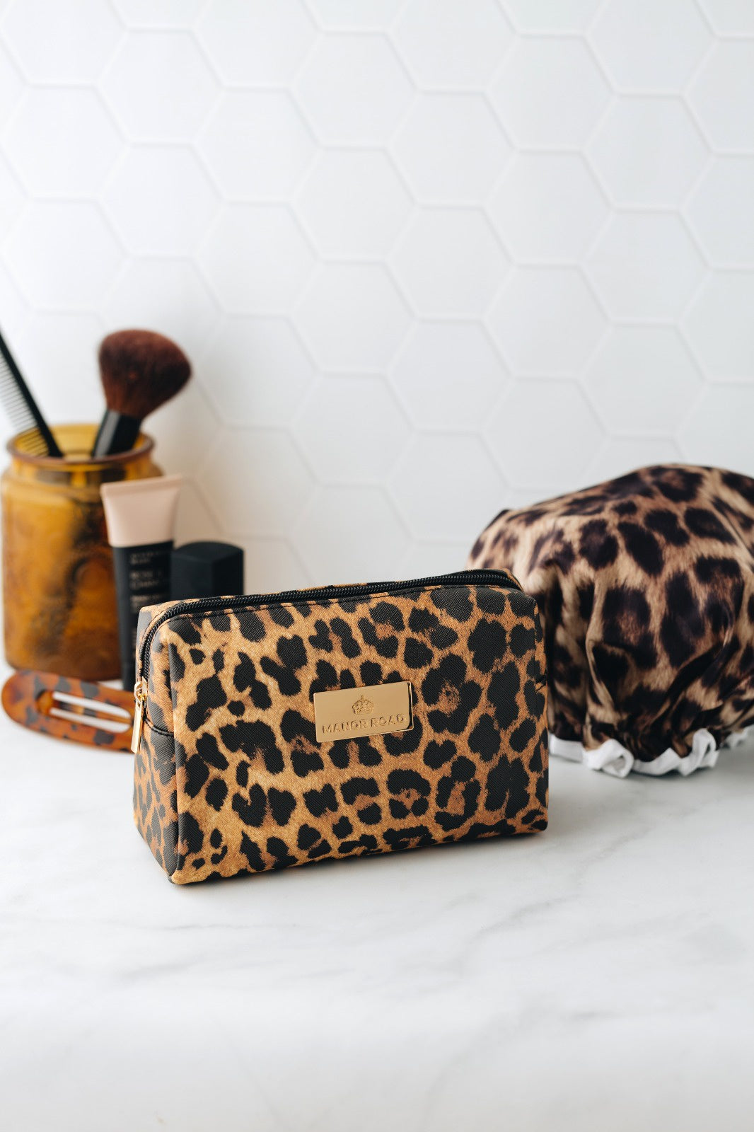 Manor Road Travel Bag Leopard