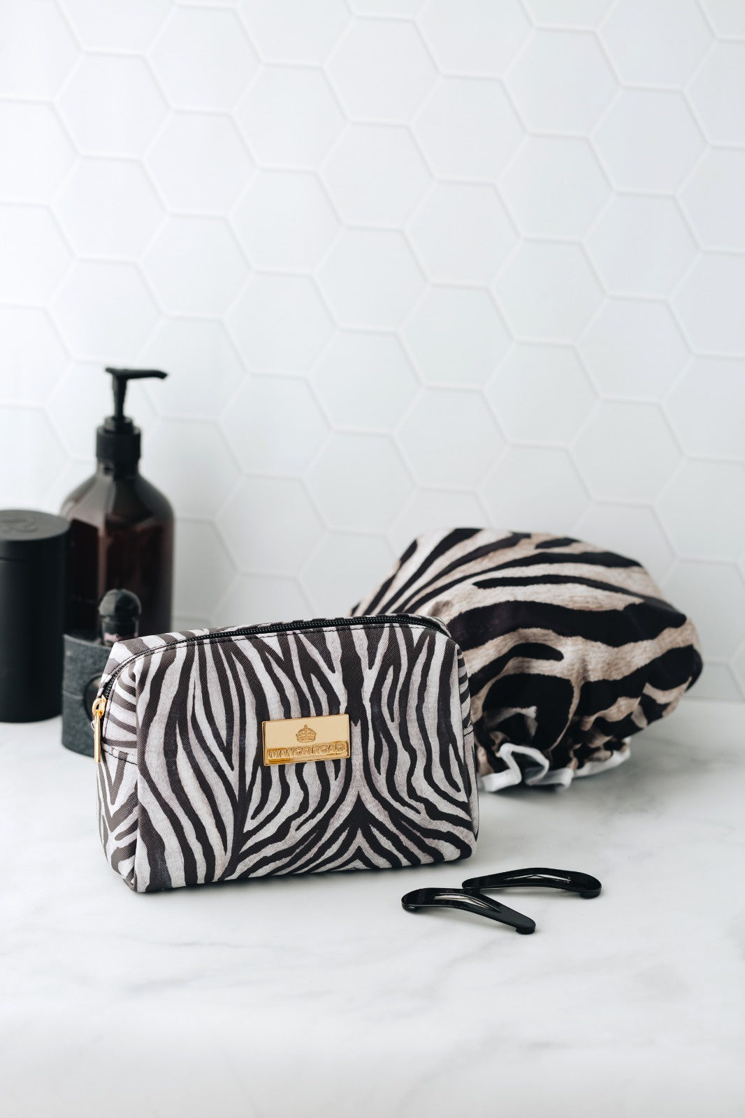 Manor Road Travel Bag Zebra