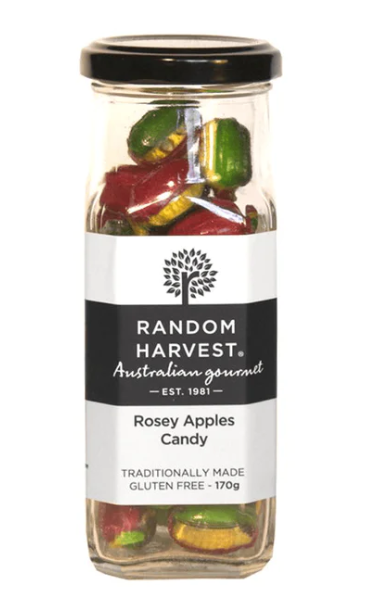 Random Harvest Rosey Apples Rock Candy 170g