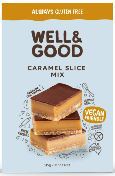 Well and Good Caramel Slice Mix Gluten Free 315g