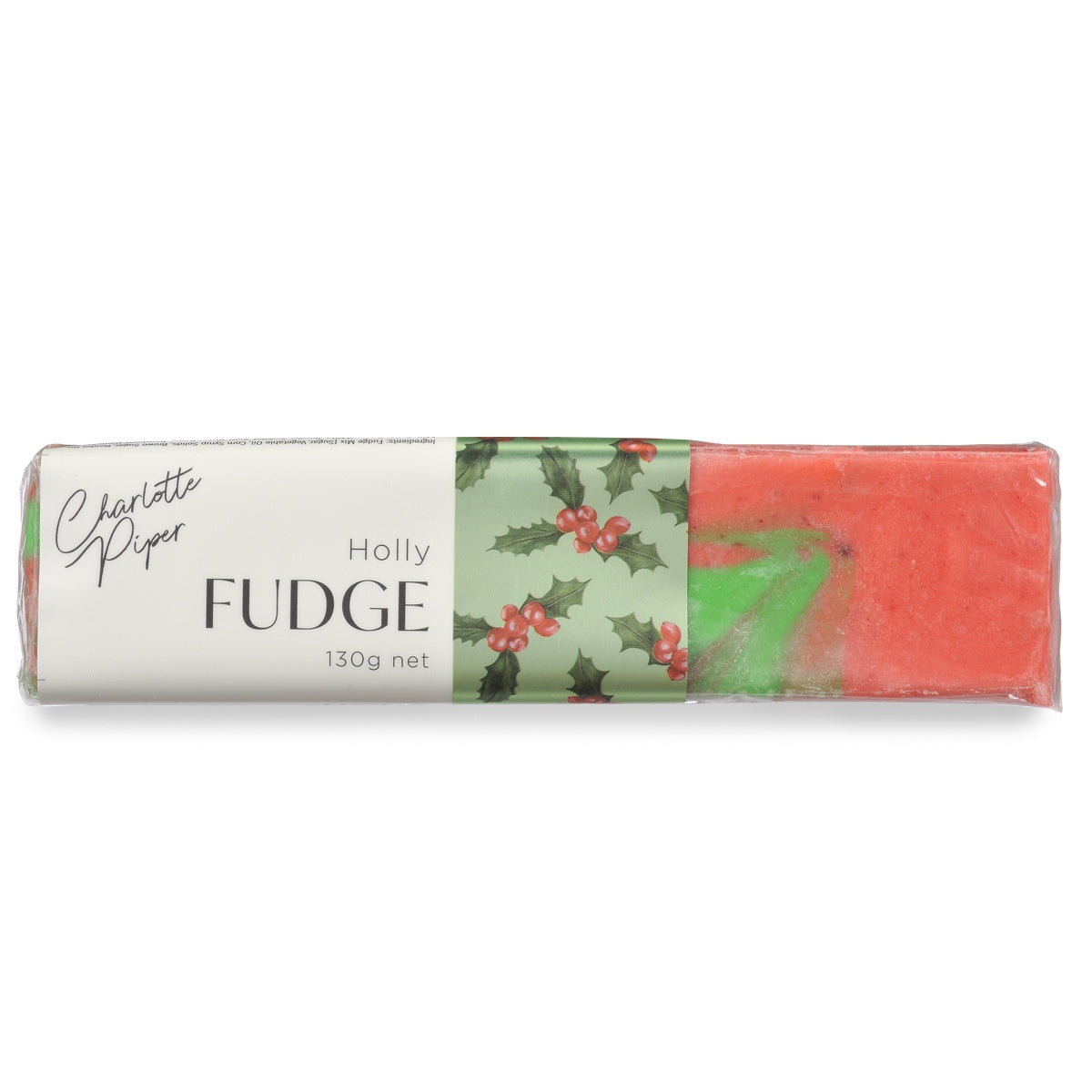 Charlotte Piper Holly (Raspberry & Cream) Fudge