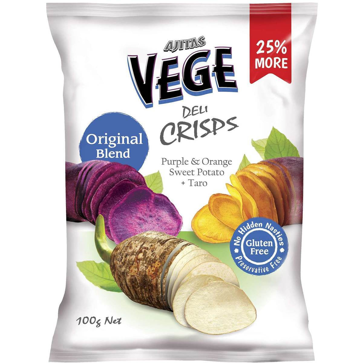 Vege Chips Deli Crisps Original100g