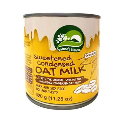 Natures Charm Sweetened Condensed Oat Milk 320g