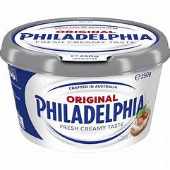 Philadelphia Soft Spreadable Cream Cheese Tub 250g