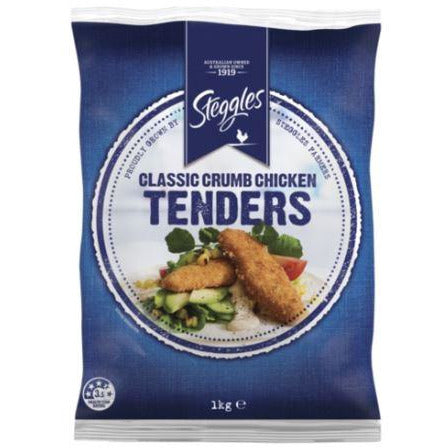 Steggles Classic Crumb Chicken Tenders 1kg