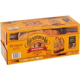 Bundaberg Ginger Beer 10 x 375ml