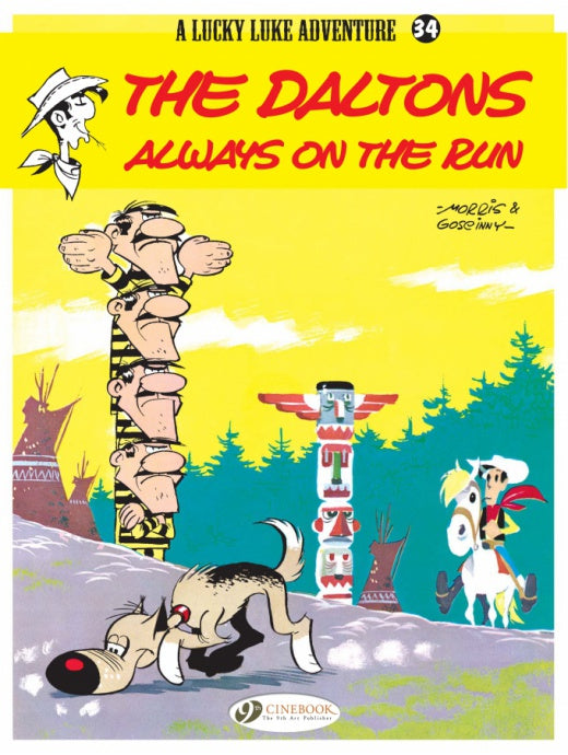 Lucky Luke 34 - The Daltons Always on the Run (Paperback)