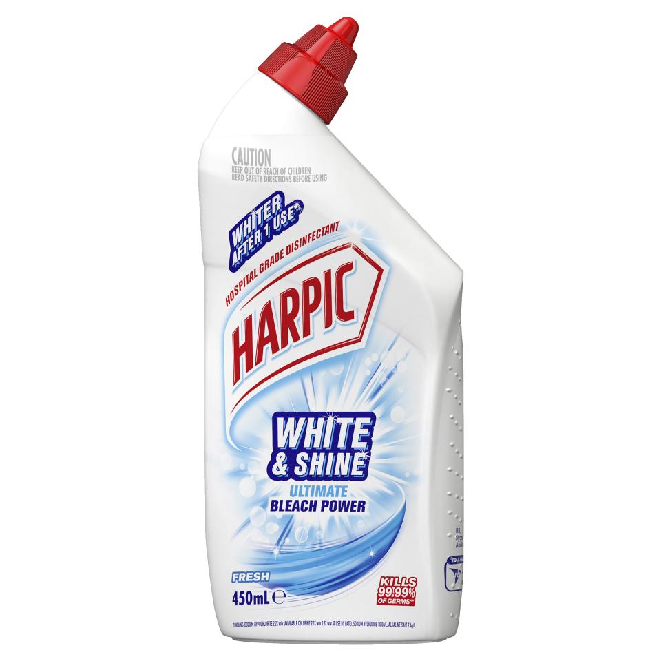 Harpic  Toilet Cleaner White & Shine Citrus 450mL *