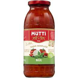 Mutti Sugo Basil Pasta Sauce 400g