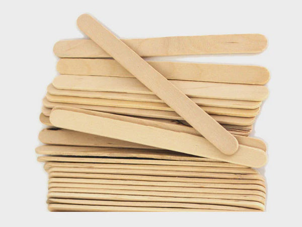 Timber Stirrers / Craft Sticks Pkt 100