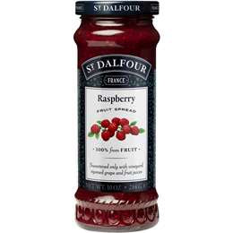 St Dalfour Fruit Spread Raspberry 284g